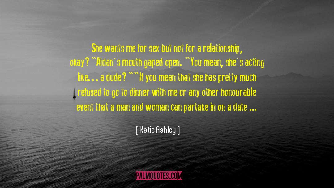 Man And Woman quotes by Katie Ashley