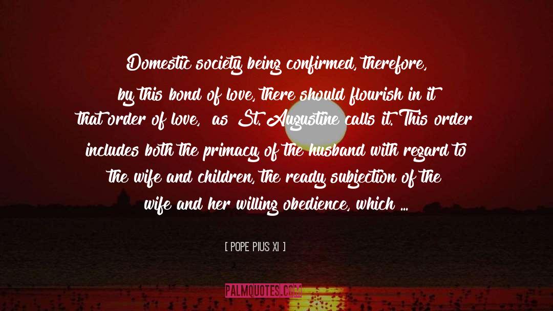 Man And Woman Relationship quotes by Pope Pius XI