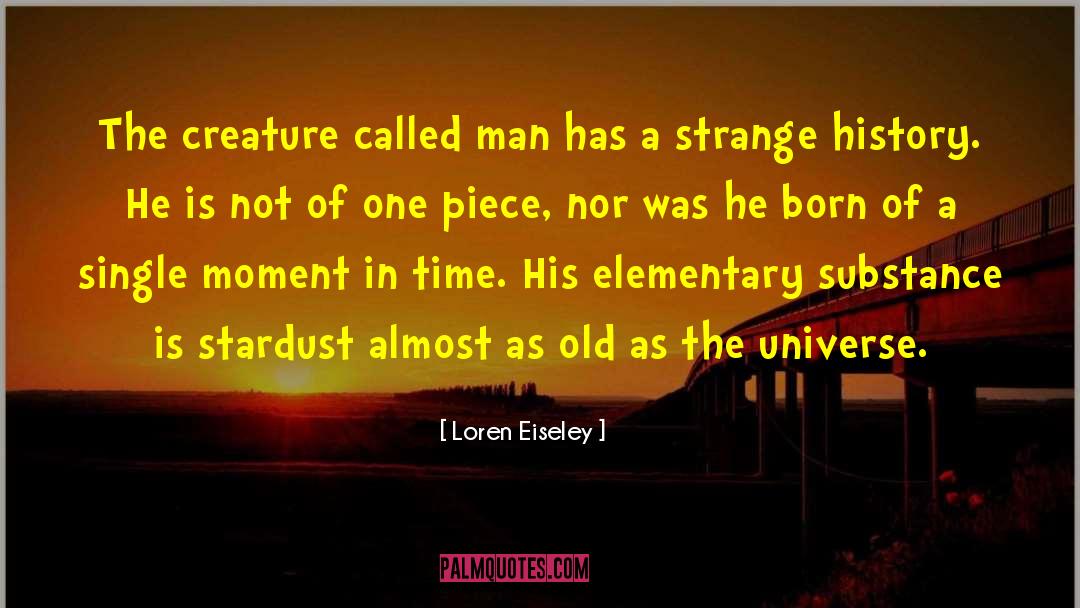 Man As Animal quotes by Loren Eiseley