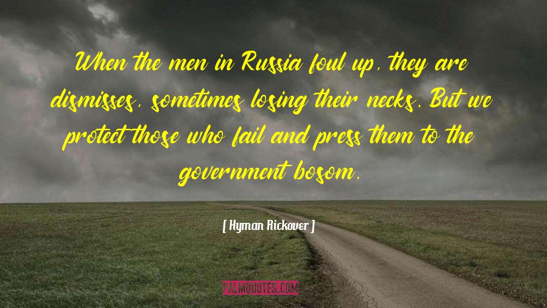 Man Booker quotes by Hyman Rickover