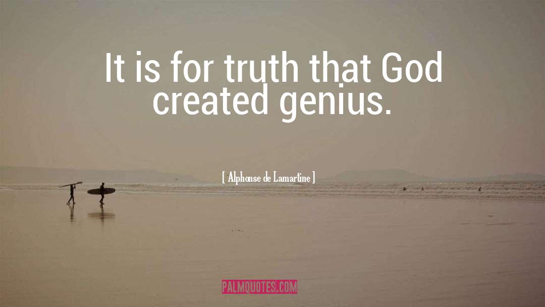 Man Created God quotes by Alphonse De Lamartine