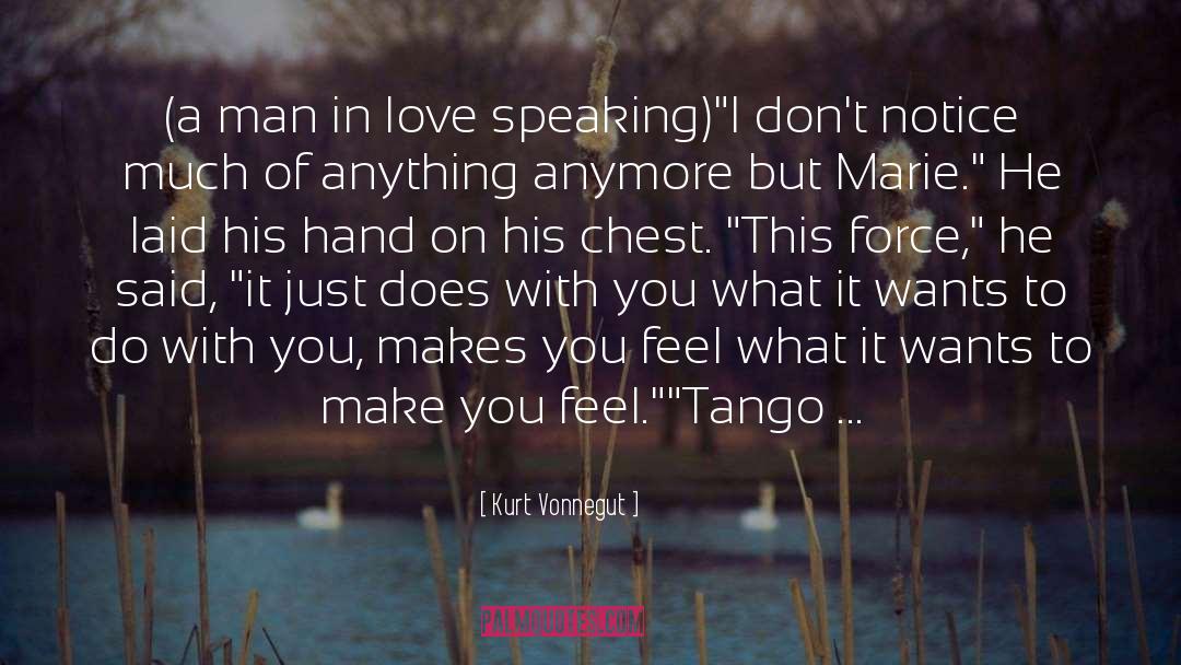 Man In Love quotes by Kurt Vonnegut