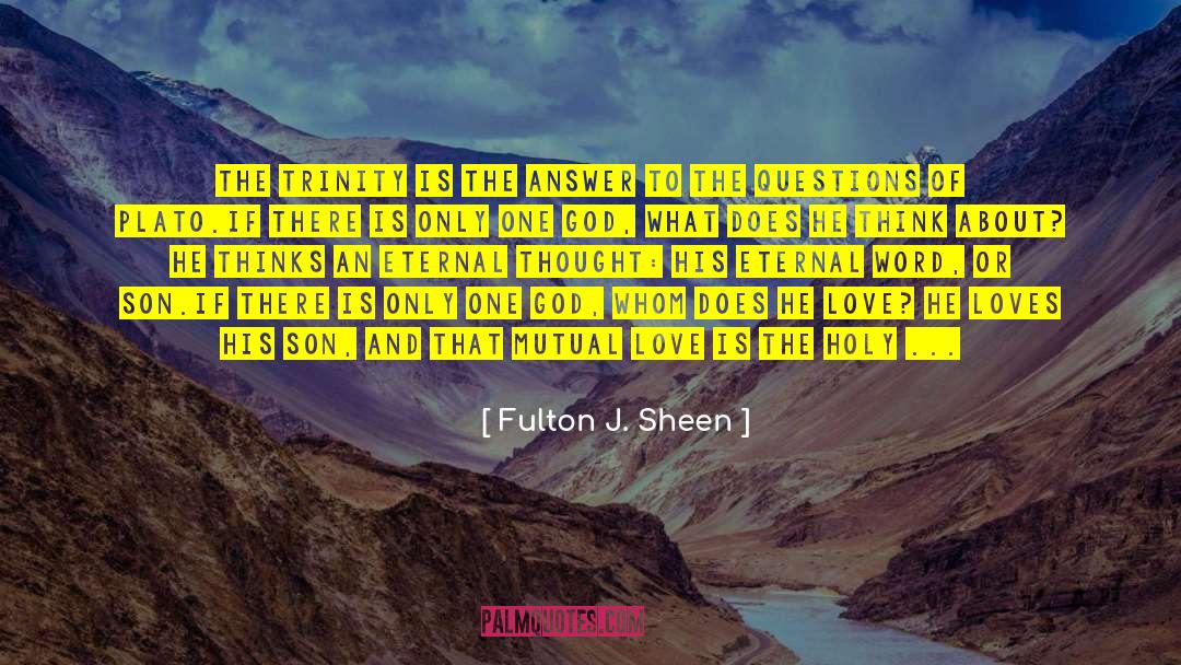 Man Loves Woman quotes by Fulton J. Sheen