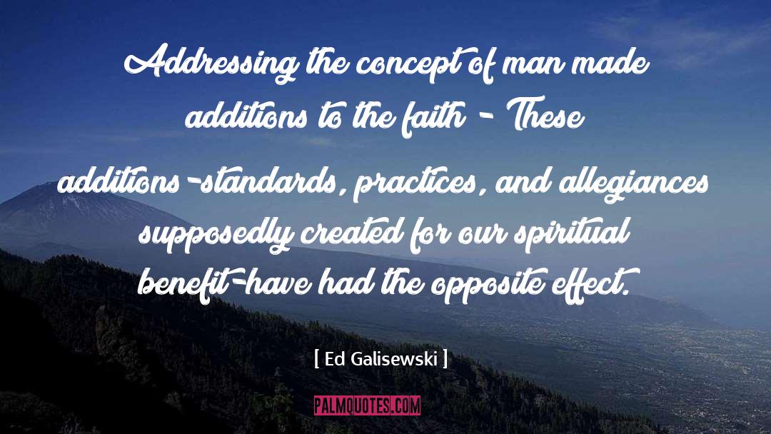 Man Made quotes by Ed Galisewski