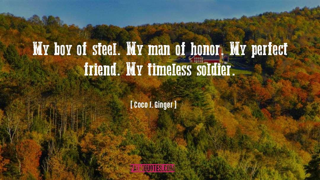 Man Of Honor quotes by Coco J. Ginger
