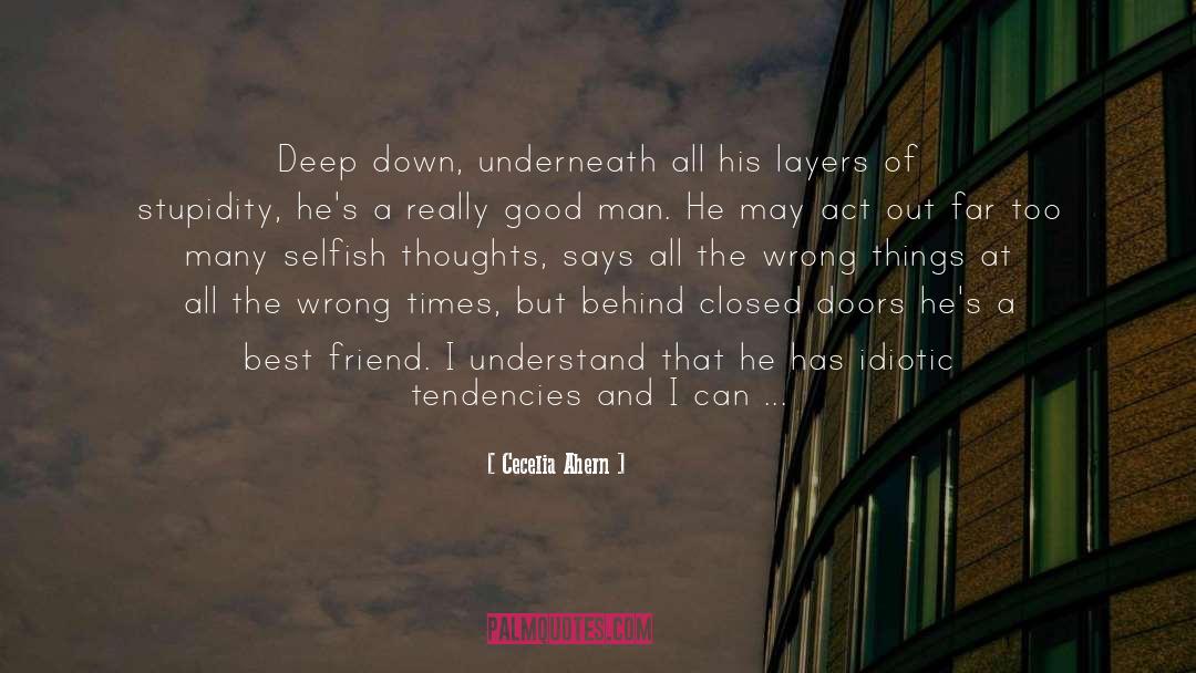 Man Of Lamancha quotes by Cecelia Ahern