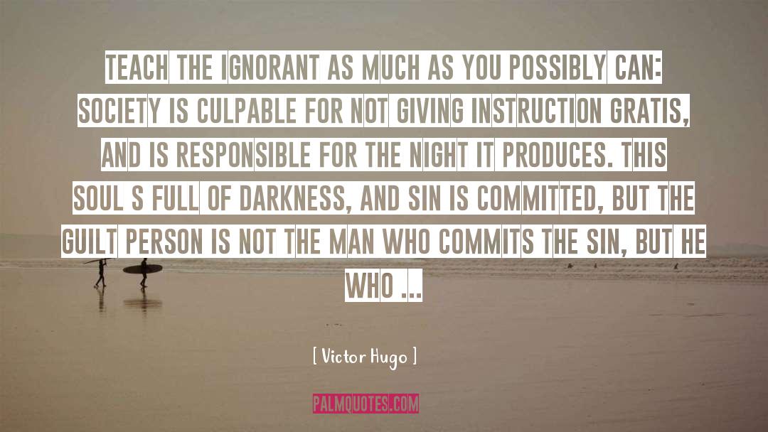 Man Of Mystery quotes by Victor Hugo