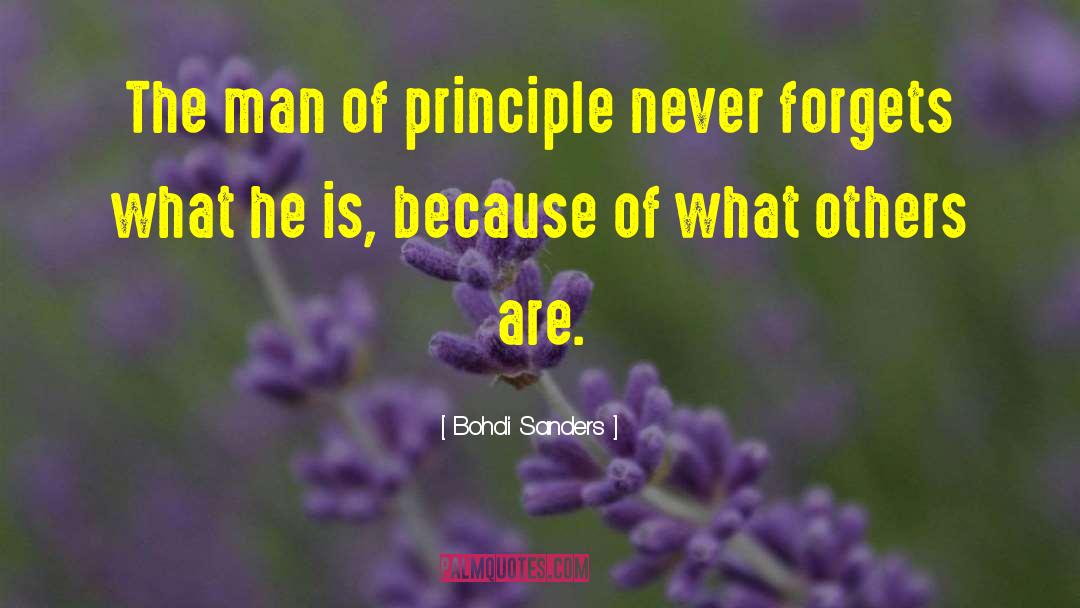 Man Of Principle quotes by Bohdi Sanders