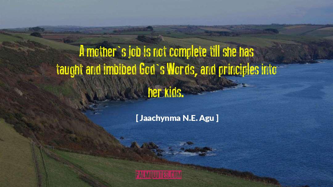 Man S Job quotes by Jaachynma N.E. Agu