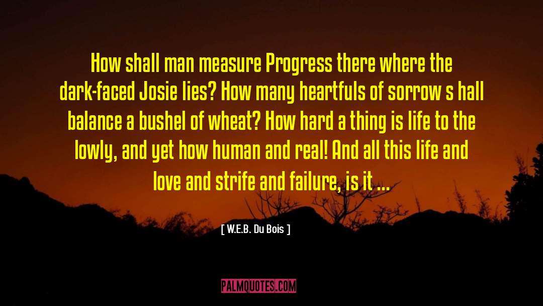 Man S Job quotes by W.E.B. Du Bois