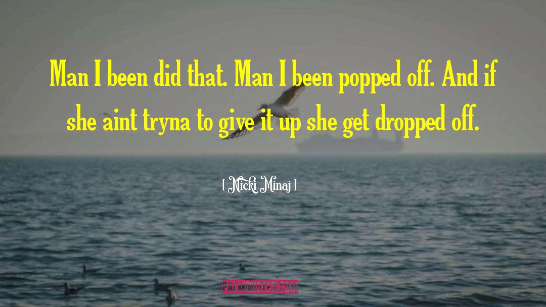 Man United quotes by Nicki Minaj