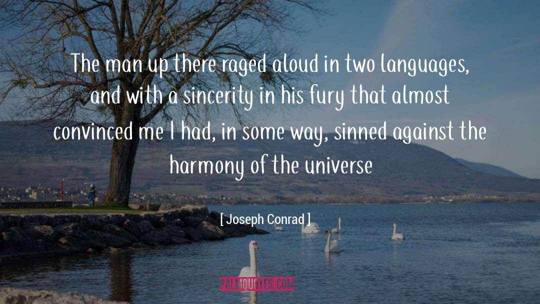 Man Up quotes by Joseph Conrad