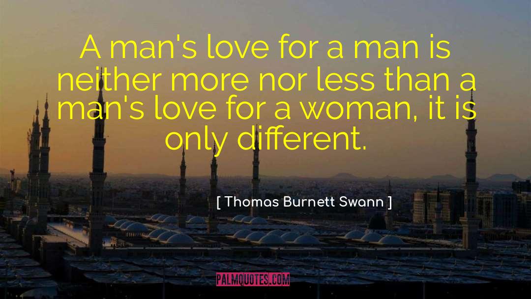 Man Woman Communication quotes by Thomas Burnett Swann