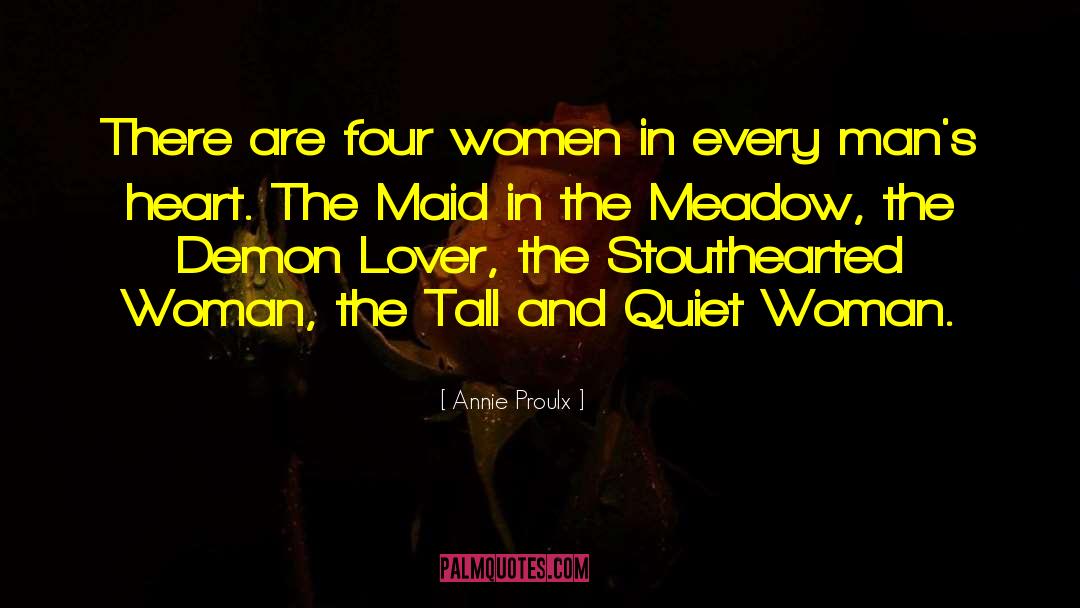 Man Woman Communication quotes by Annie Proulx