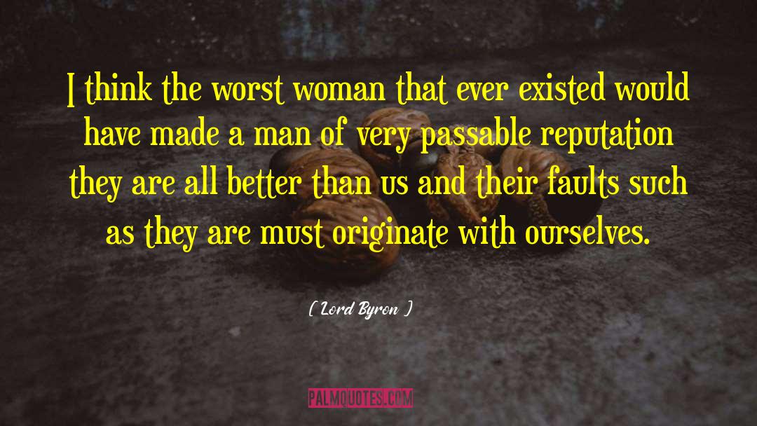 Man Woman Communication quotes by Lord Byron