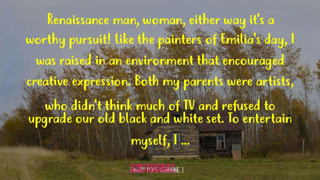 Man Woman quotes by Mary Pope Osborne