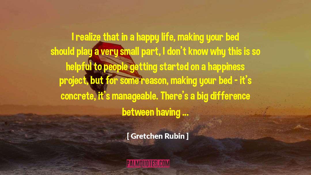 Manageable quotes by Gretchen Rubin