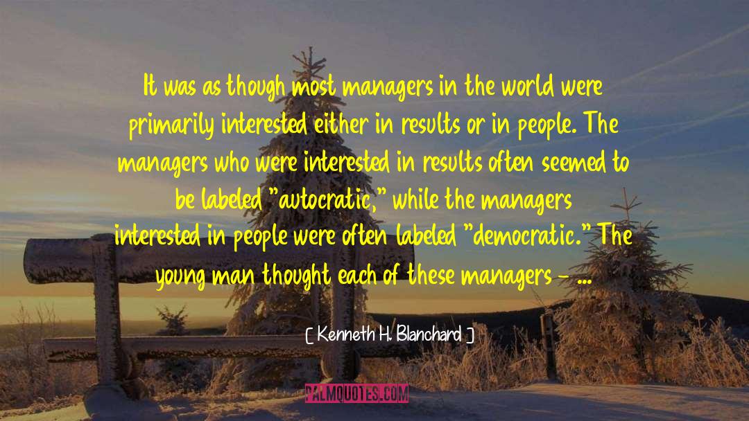 Management And Leadership quotes by Kenneth H. Blanchard