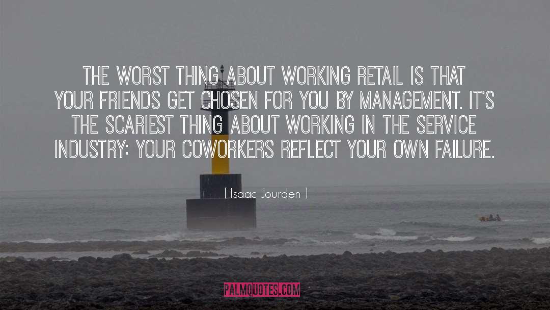 Management quotes by Isaac Jourden
