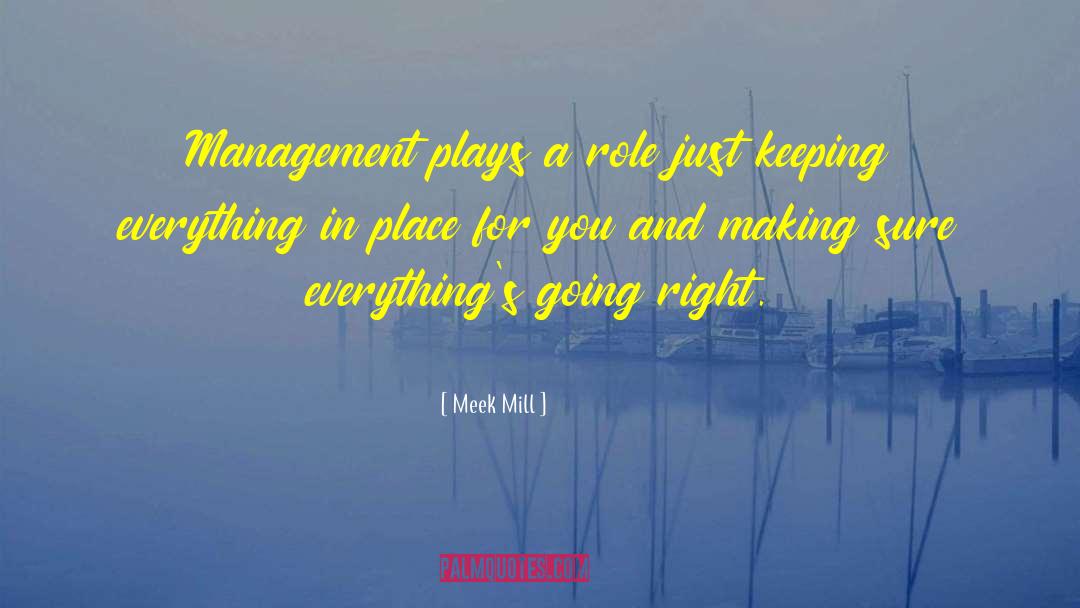 Management Skills quotes by Meek Mill
