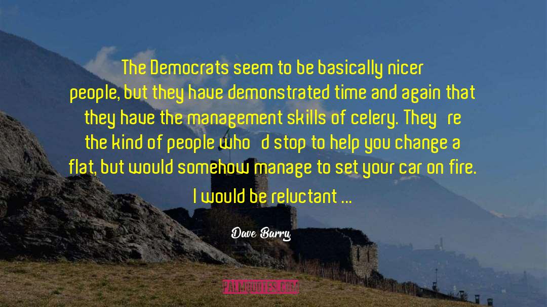 Management Skills quotes by Dave Barry