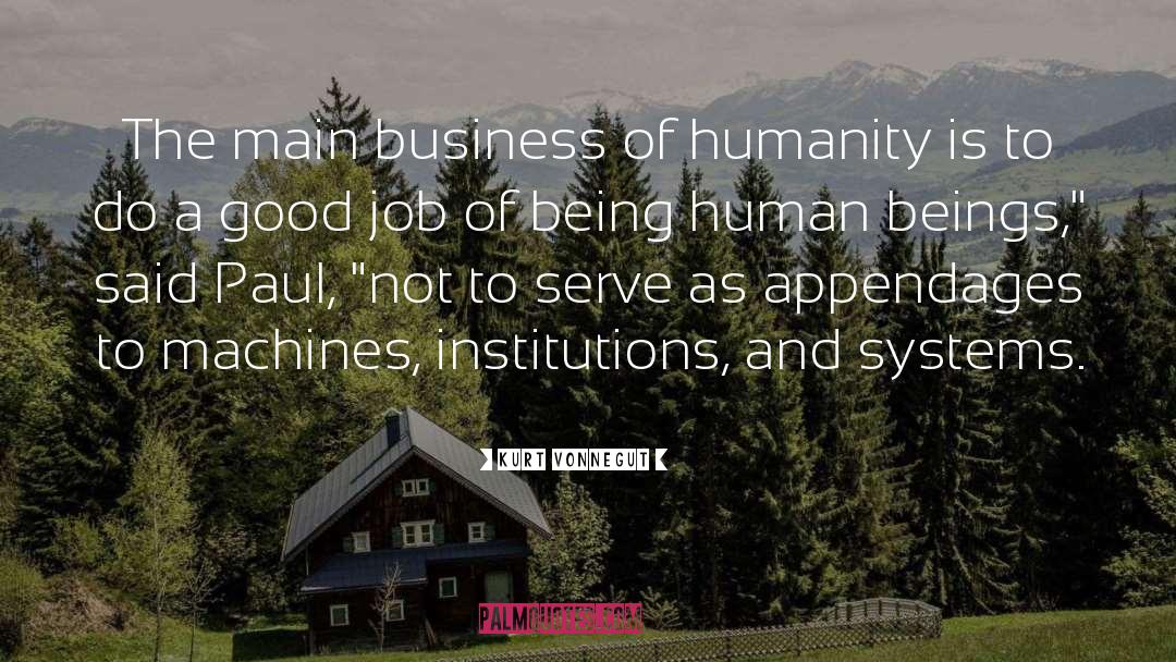 Management Systems quotes by Kurt Vonnegut