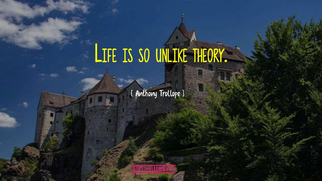 Management Theory quotes by Anthony Trollope