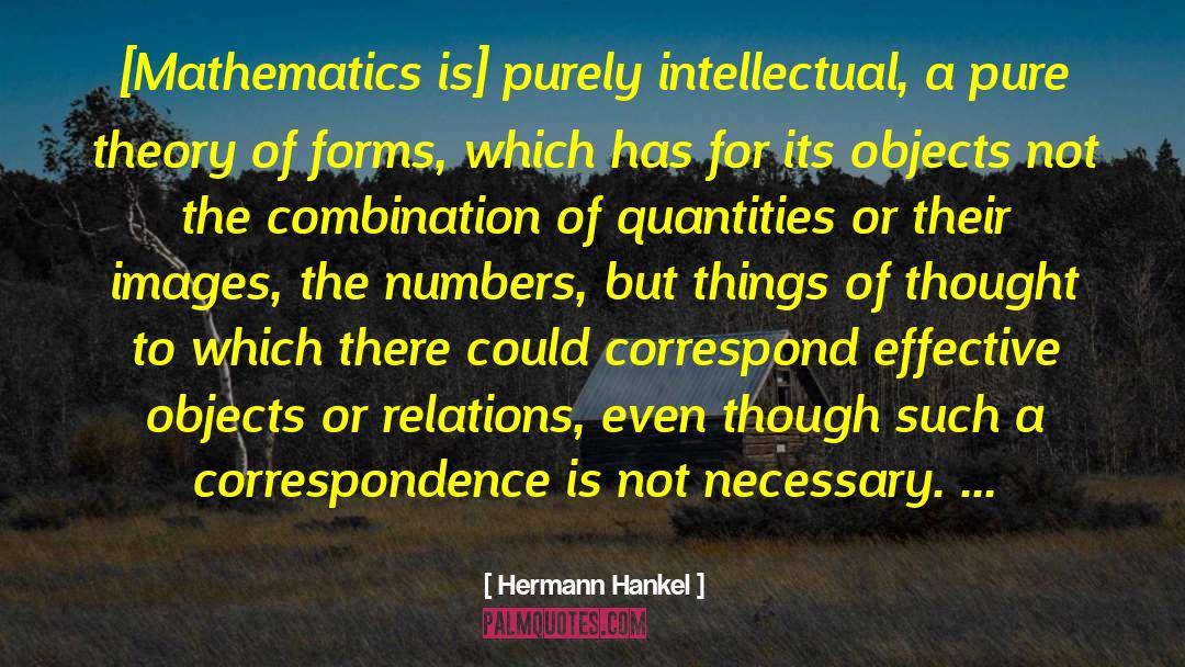 Management Theory quotes by Hermann Hankel