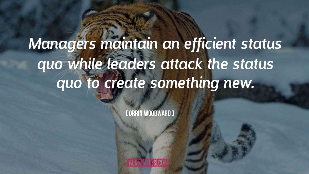 Management Vs Leadership quotes by Orrin Woodward