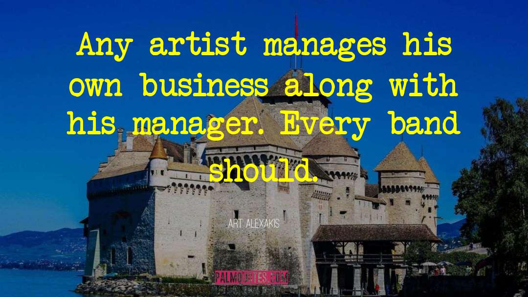 Manager Quote quotes by Art Alexakis