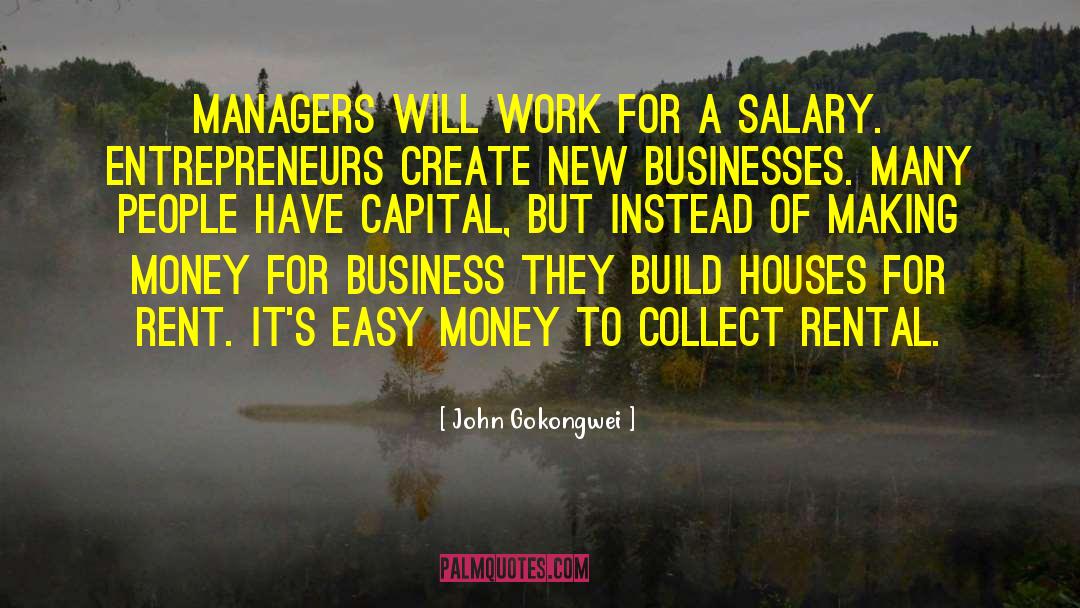 Managers quotes by John Gokongwei