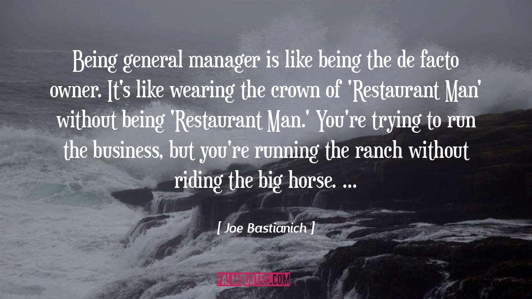 Managers quotes by Joe Bastianich