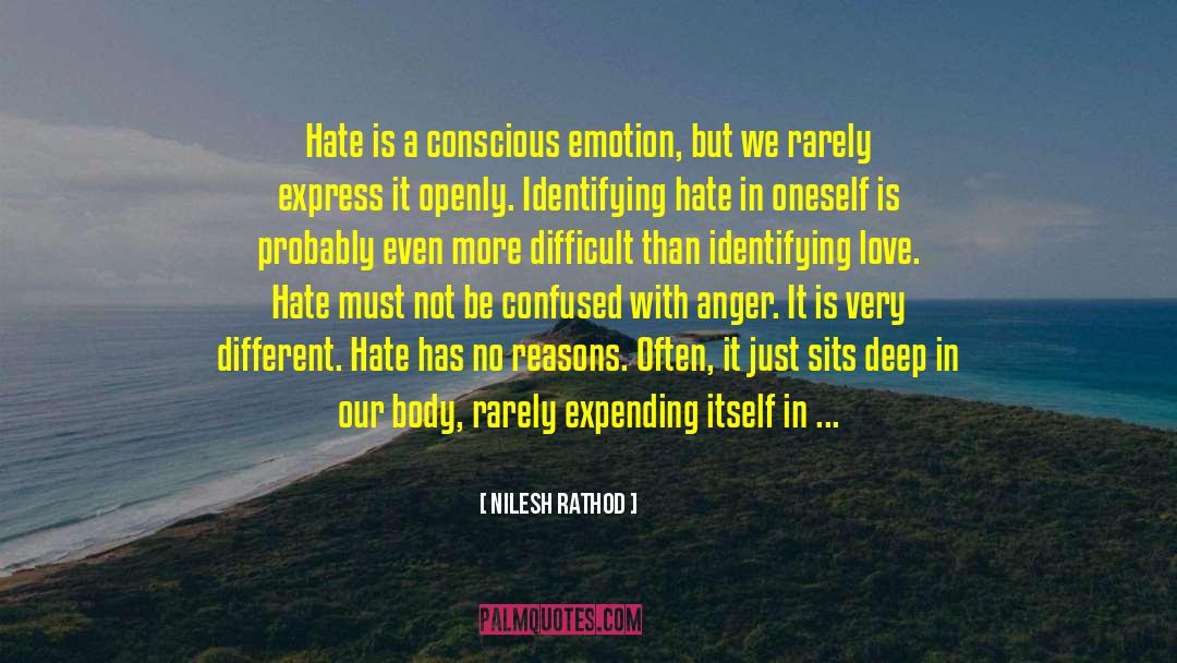 Managing Emotion quotes by Nilesh Rathod