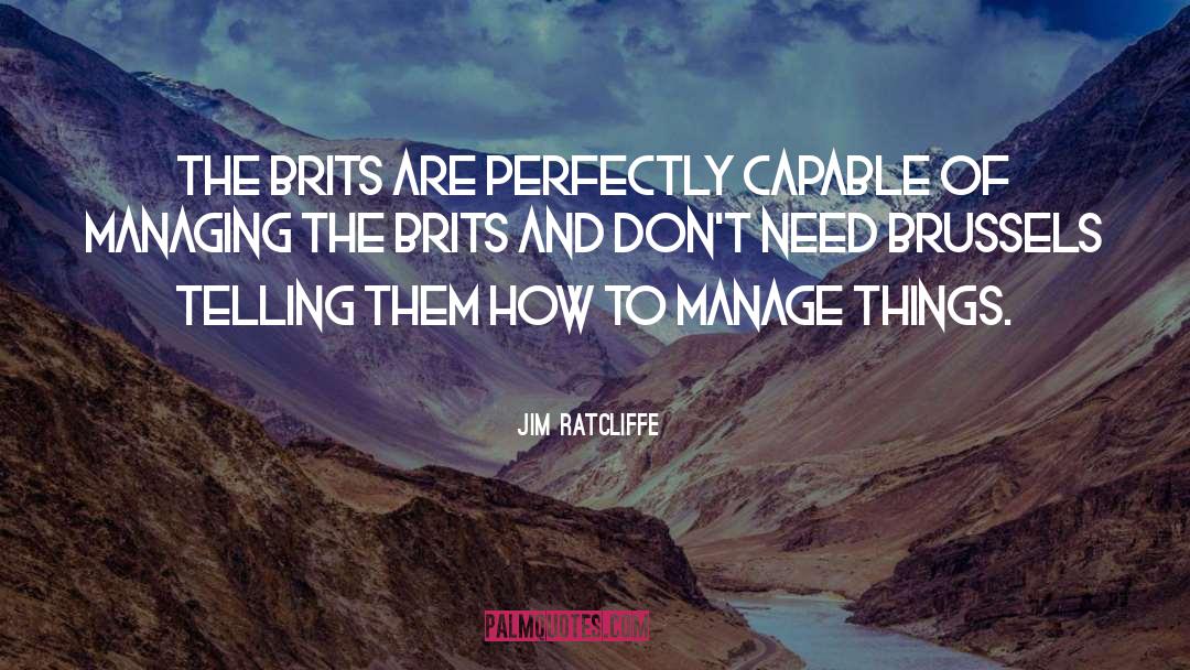 Managing quotes by Jim Ratcliffe