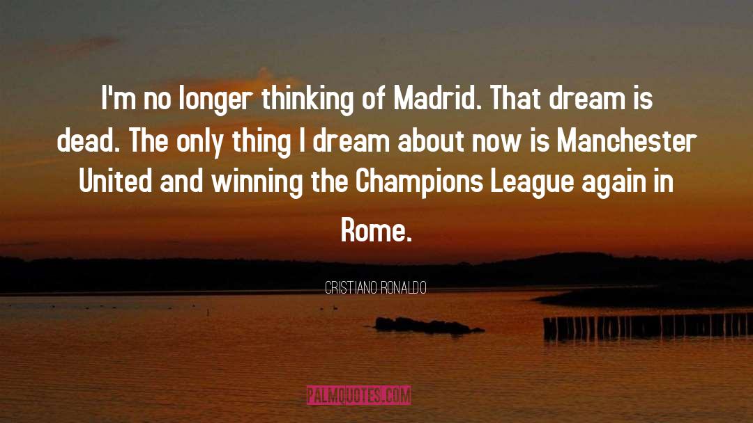 Manchester United quotes by Cristiano Ronaldo