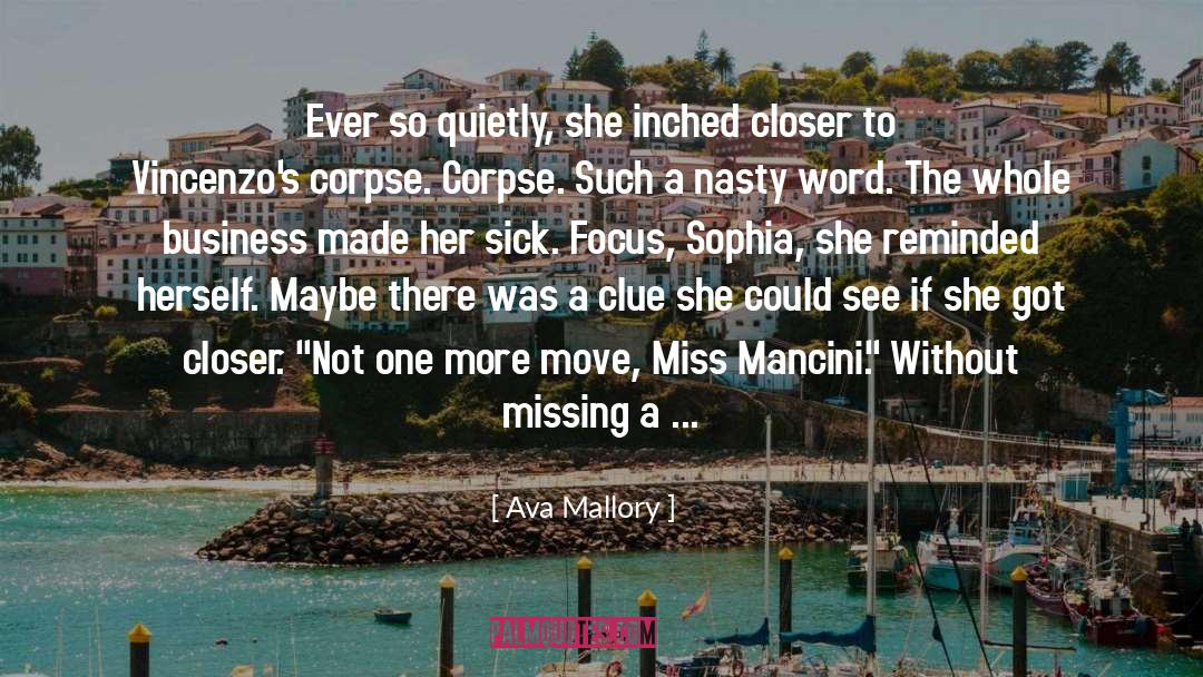 Mancini quotes by Ava Mallory