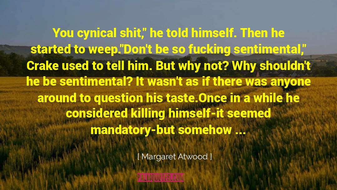 Mandatory quotes by Margaret Atwood