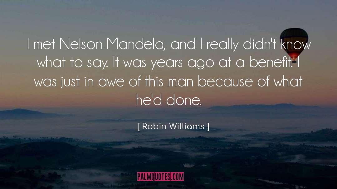 Mandela quotes by Robin Williams