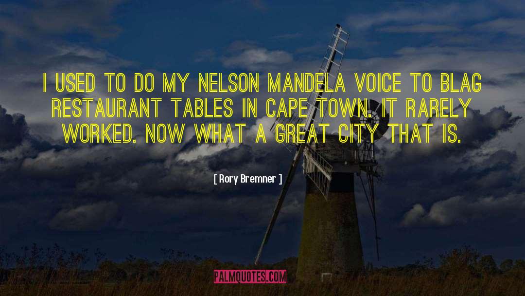 Mandela S quotes by Rory Bremner