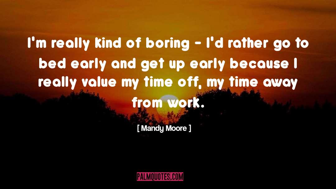 Mandy Baxter quotes by Mandy Moore