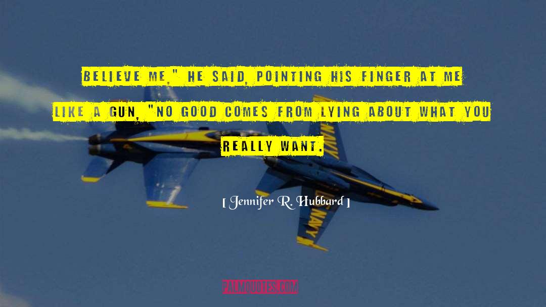 Mandy Hubbard quotes by Jennifer R. Hubbard