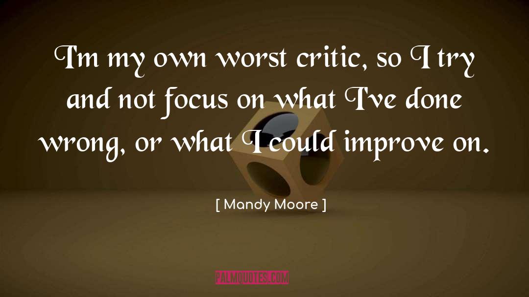 Mandy Hubbard quotes by Mandy Moore