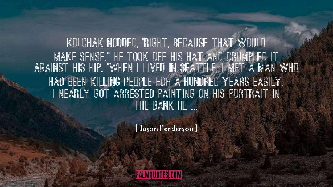 Manfredonia Arrested quotes by Jason Henderson
