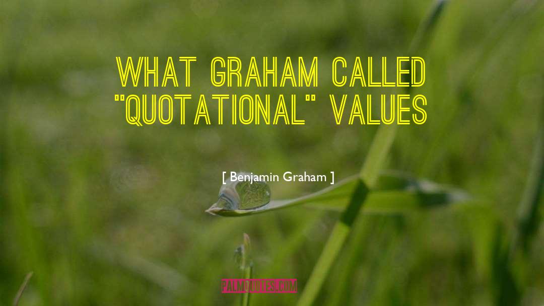 Mango Graham Float quotes by Benjamin Graham