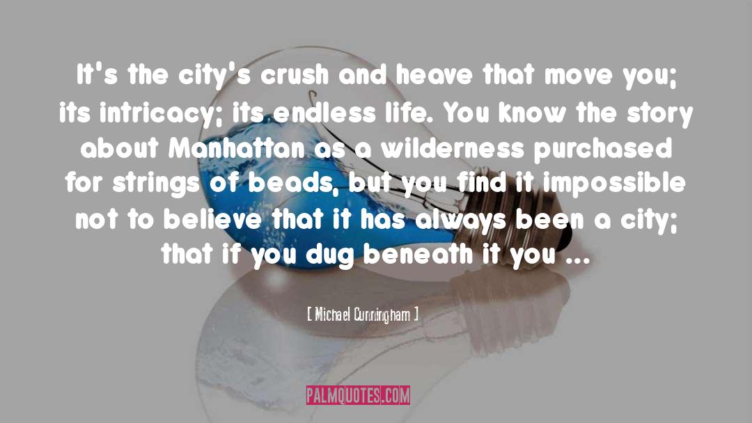 Manhattan quotes by Michael Cunningham