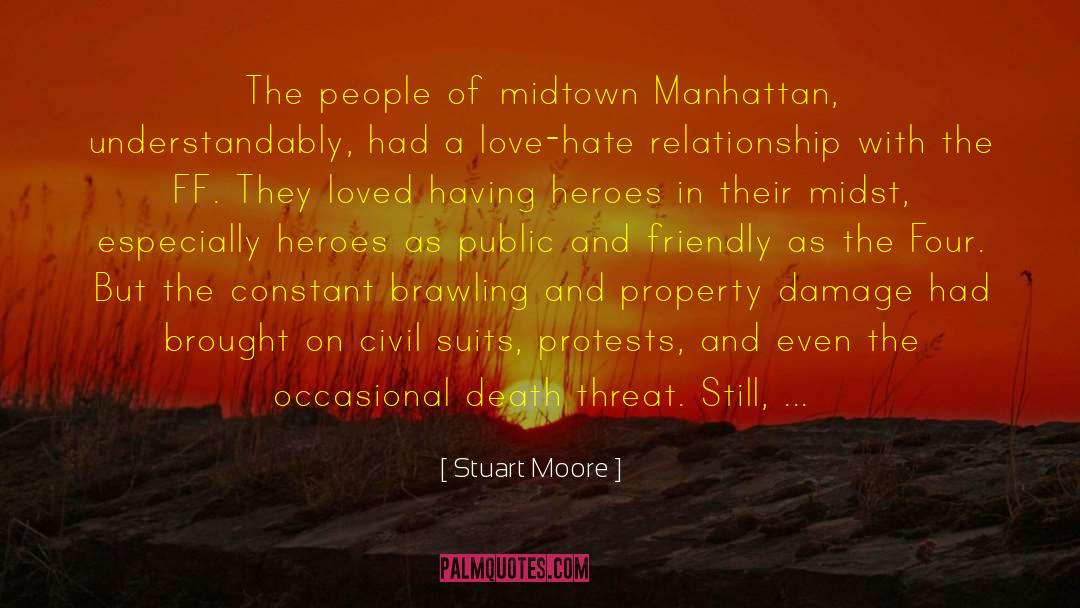 Manhattan quotes by Stuart Moore