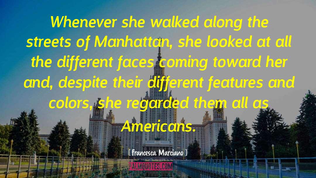 Manhattan quotes by Francesca Marciano