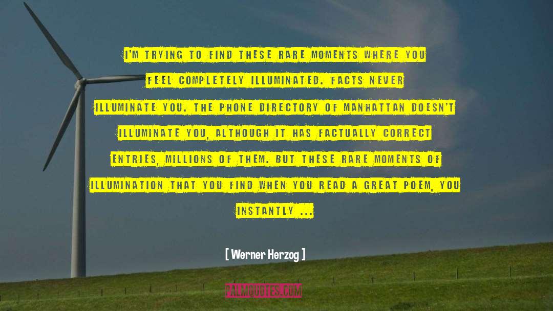 Manhattan quotes by Werner Herzog