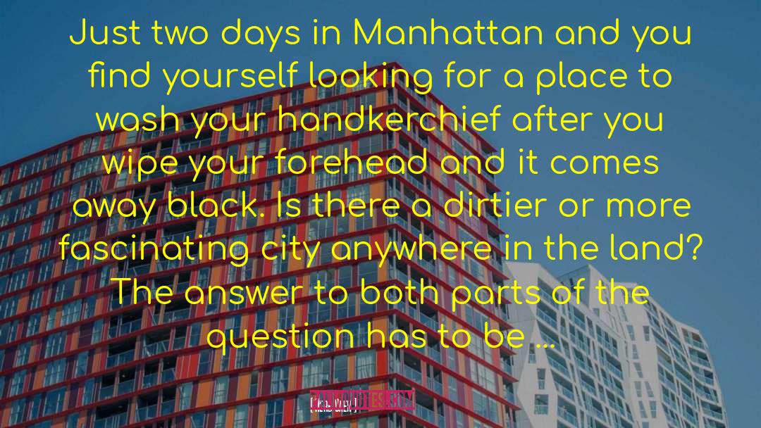 Manhattan quotes by Herb Caen