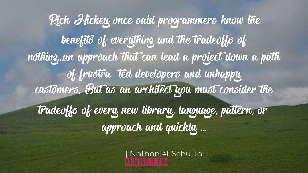 Manhatttan Project quotes by Nathaniel Schutta